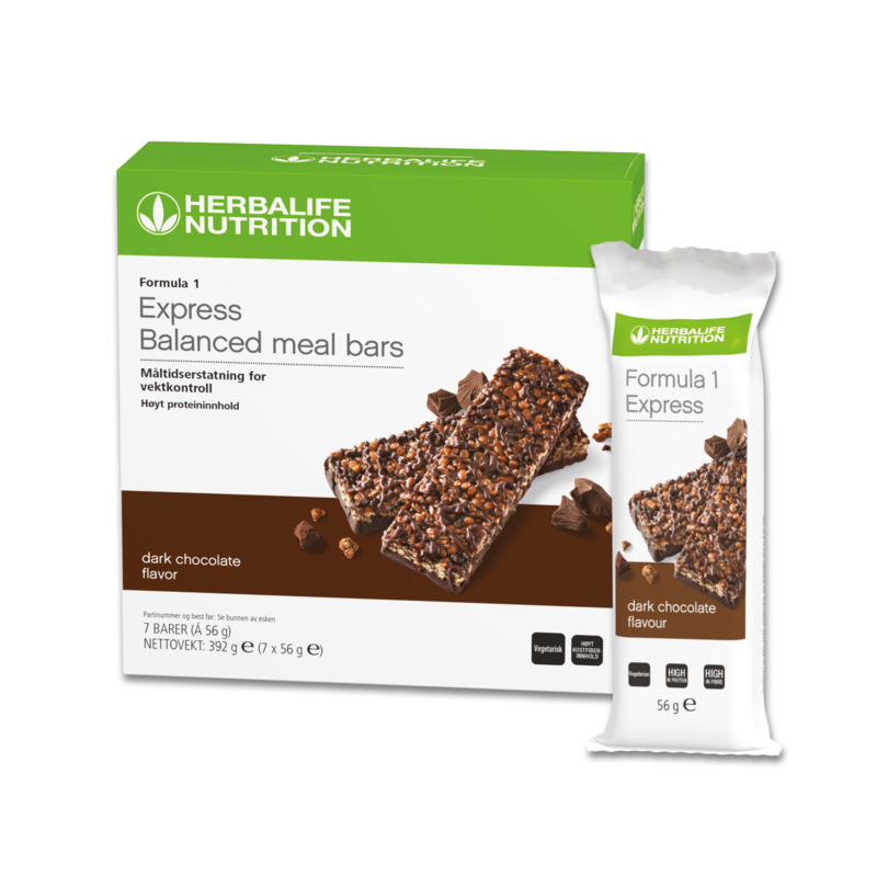 Formula 1 Express Balanced Meal Bars Sjokolade